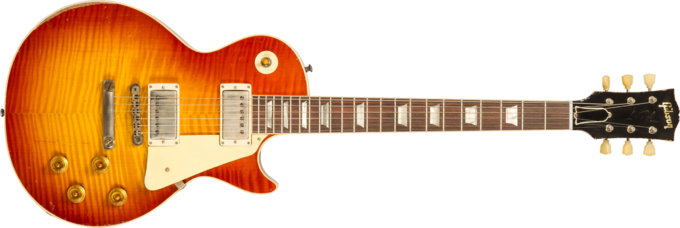 Gibson Custom Shop M2M 1959 Les Paul Standard Reissue #942136 - Murphy lab heavy aged sunrise tea burst