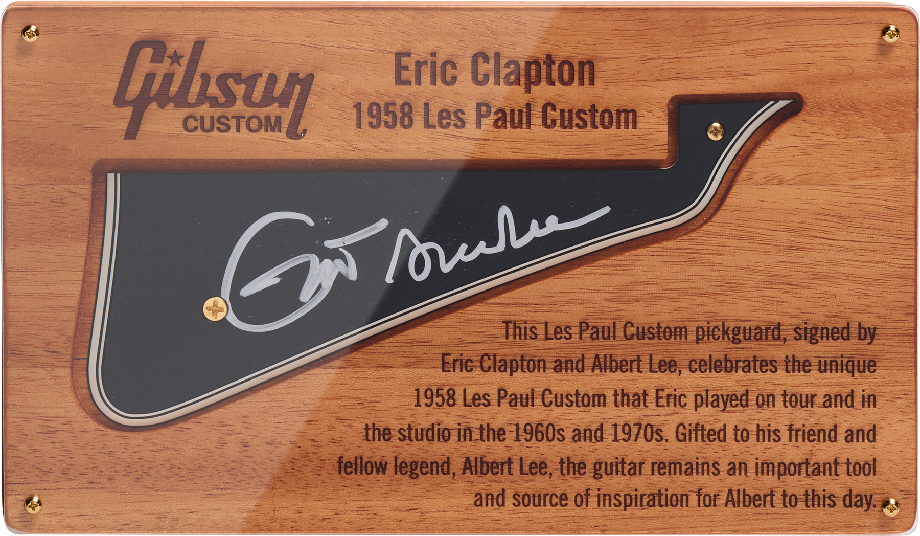 Gibson Custom Shop Eric Clapton Les Paul Custom 1958 Signature 2h Ht Eb - Murphy Lab Ebony - Guitare Électrique Single Cut - Variation 12