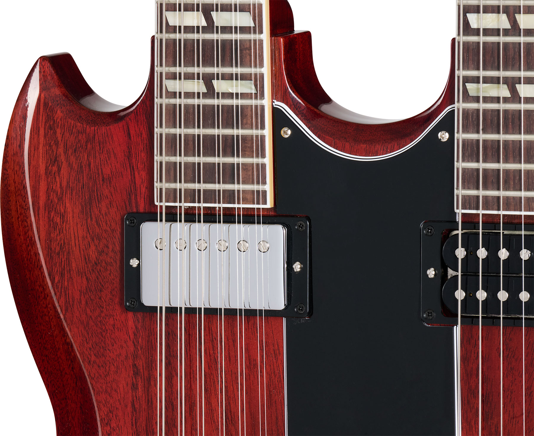 Gibson Custom Shop Jimmy Page Eds1275 Doubleneck 1969 Signature 2s Ht Rw - Vos '69 Cherry - Guitare Électrique Double Manche - Variation 5