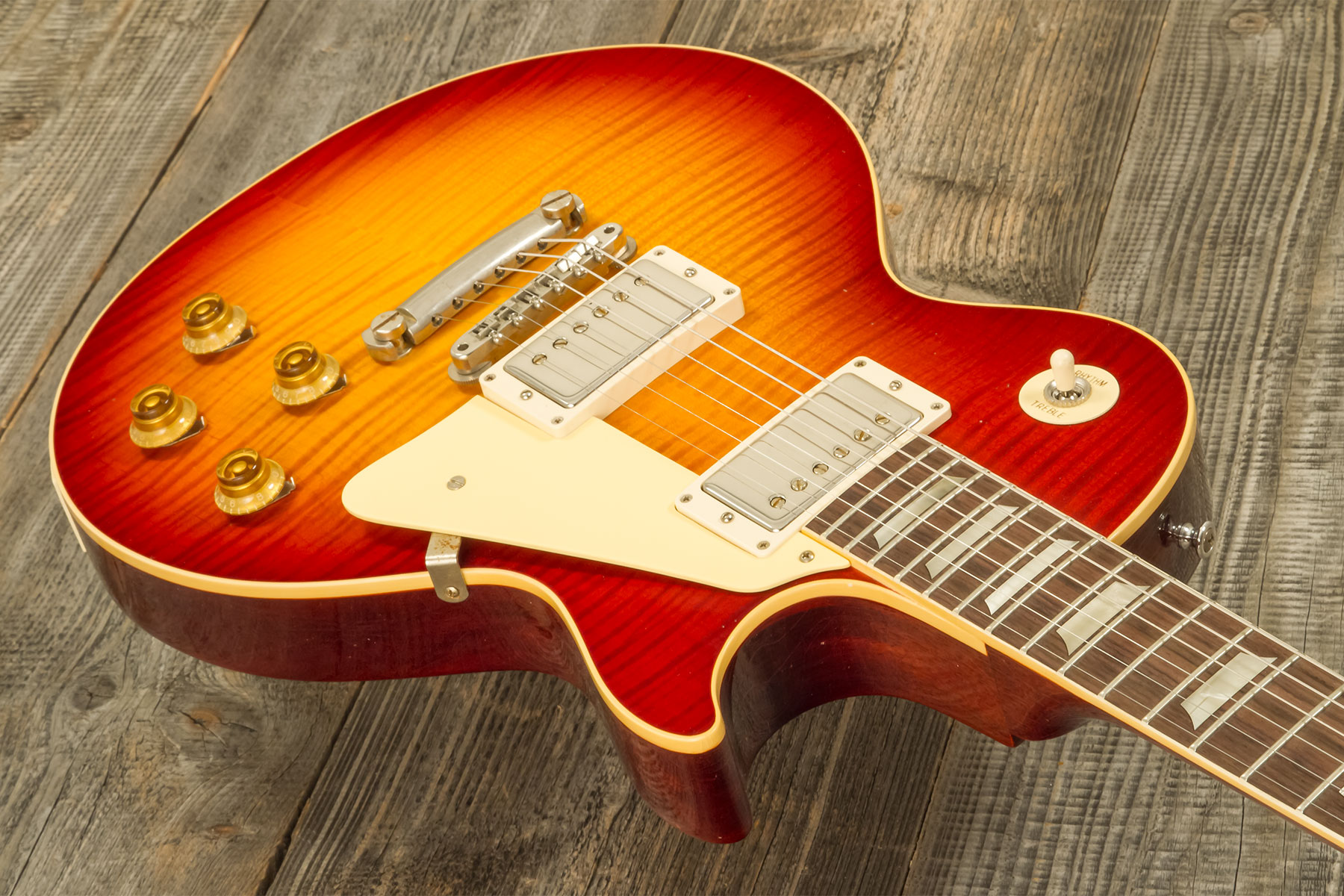 Gibson Custom Shop M2m Les Paul Standard 1959 Reissue 2h Ht Rw #934256 - Murphy Lab Ultra Heavy Aged Factory Burst - Guitare Électrique Single Cut - V