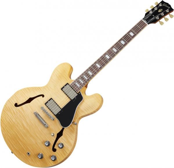 Gibson ES-335 Figured - antique natural Semi hollow elektriche gitaar