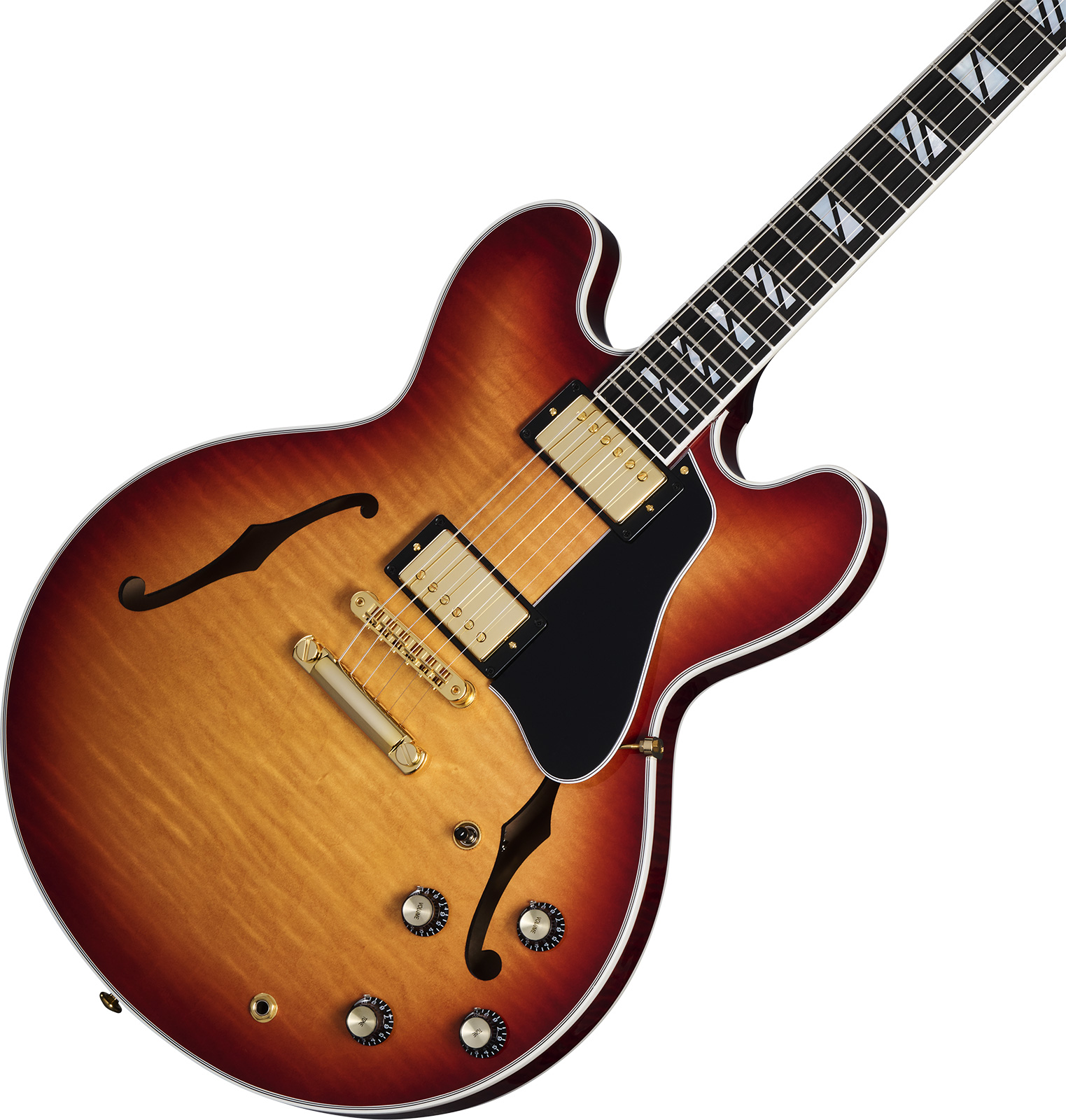 Gibson Es Supreme 2h Ht Eb - Bourbon Burst - Guitare Électrique 1/2 Caisse - Variation 3