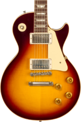 Guitare électrique single cut Gibson Custom Shop 1958 Les Paul Standard Reissue #831395 - Murphy lab ultra light aged bourbon burst