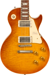 Guitare électrique single cut Gibson Custom Shop 1959 Les Paul Standard Reissue #982368 - Vos royal teaburst