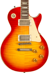 Guitare électrique single cut Gibson Custom Shop M2M 1959 Les Paul Standard Reissue #934253 - Murphy Lab Heavy Aged Washed Cherry