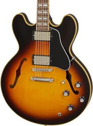 Guitare électrique 1/2 caisse Gibson ES-345 - vintage burst