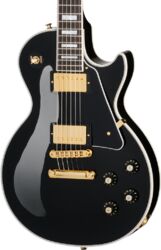 Guitare électrique single cut Gibson Les Paul Custom 70s - Ebony