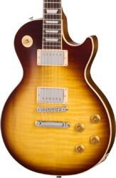 Guitare électrique single cut Gibson Les Paul Standard 50s Faded (Burstbucker Pickups) - Vintage tobacco burst