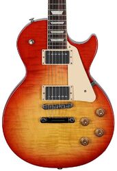 Guitare électrique single cut Gibson Modern Les Paul Studio Figured Top - Washed cherry sunburst