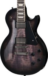 Guitare électrique single cut Gibson Les Paul Studio Session - Translucent ebony burst