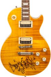 Guitare électrique single cut Gibson Signed Slash Les Paul Standard 50’s #206630069 - Appetite Amber