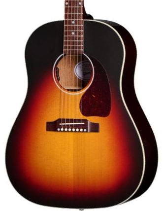 Guitare folk Gibson J-45 Standard - VOS Tri Burst