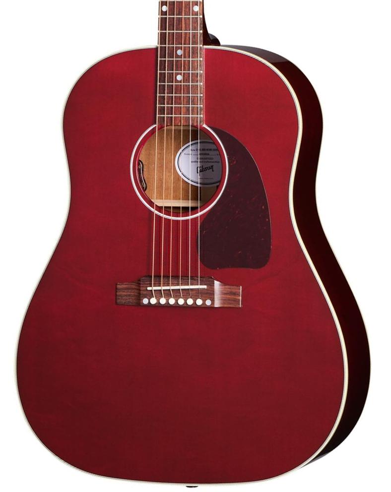 Guitare folk Gibson J-45 Standard - wine red