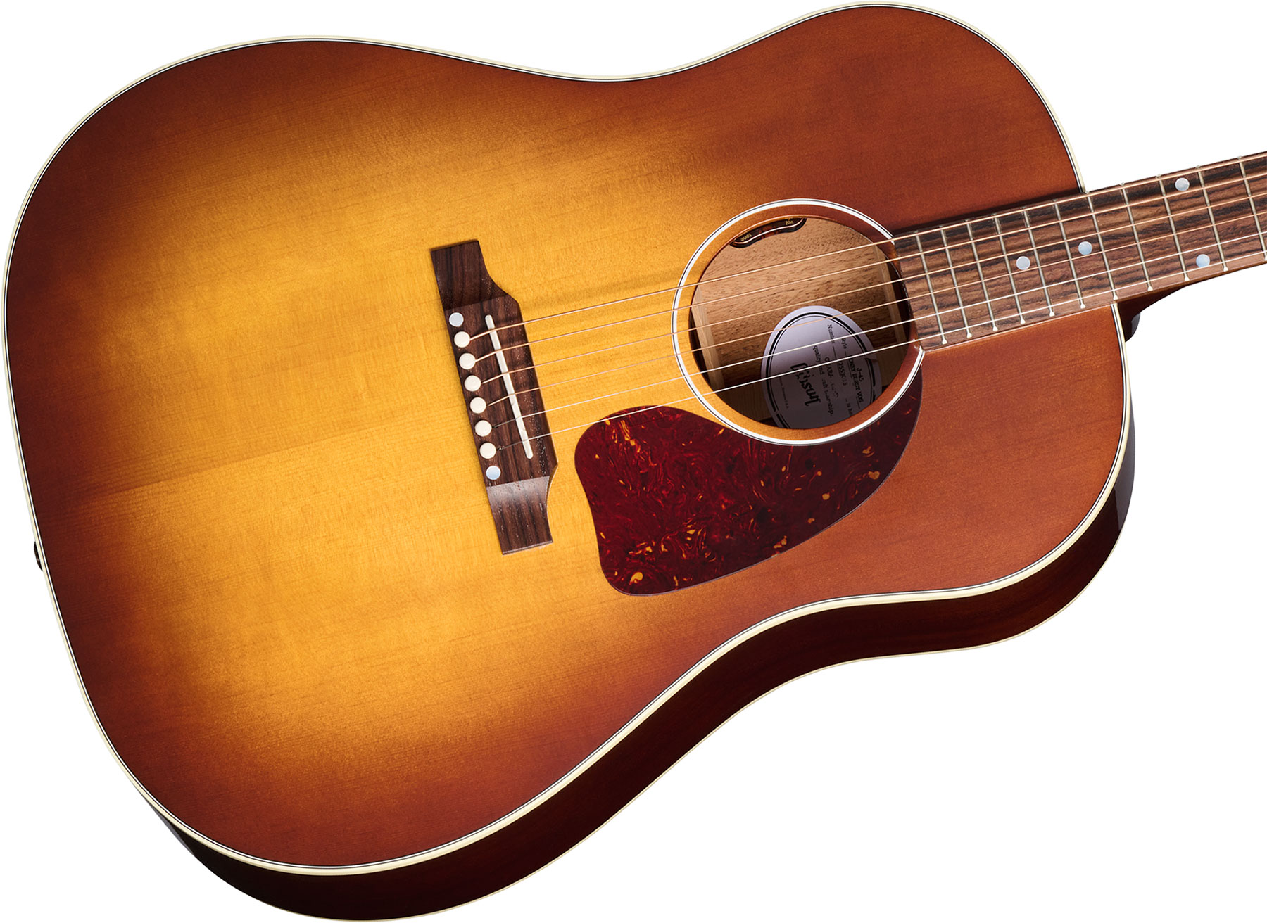 Gibson J-45 Standard Modern Dreadnought Epicea Acajou Rw - Vos Honey Burst - Guitare Folk - Variation 3