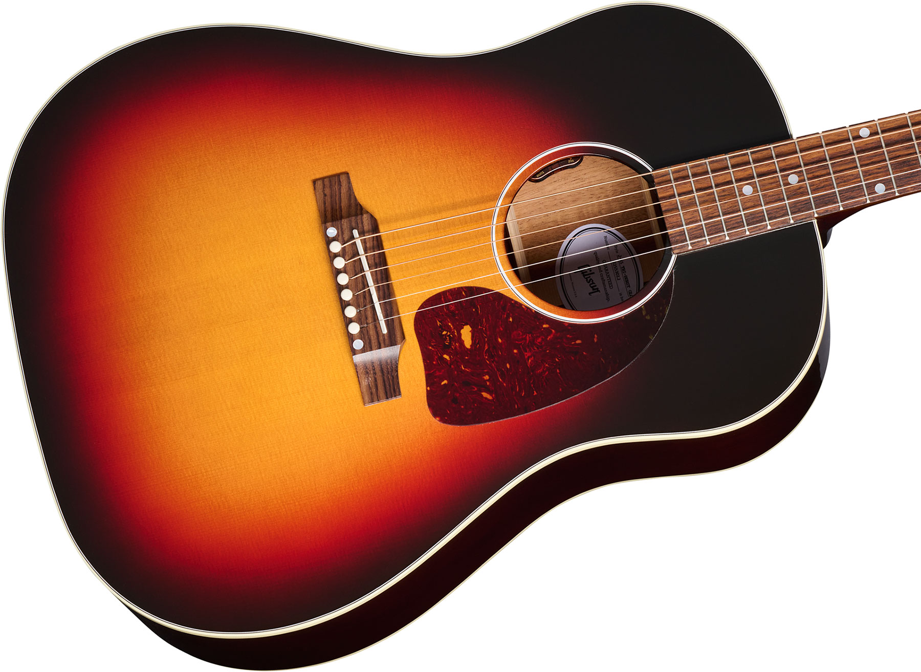 Gibson J-45 Standard Modern Dreadnought Epicea Acajou Rw - Tri Burst - Guitare Folk - Variation 3