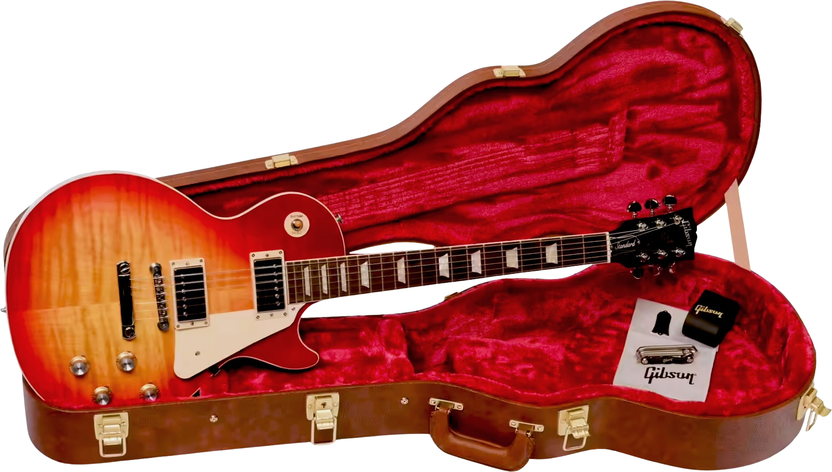 Gibson Les Paul Standard 50s Aaa Original 2h Ht Rw - Heritage Cherry Sunburst - Guitare Électrique Single Cut - Variation 3