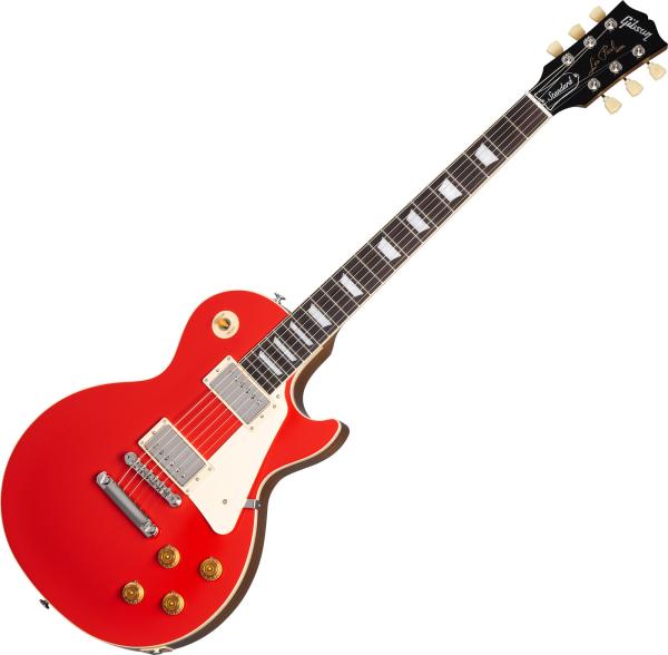 Gibson Les Paul Standard 50s Plain Top Custom Color - cardinal red ...