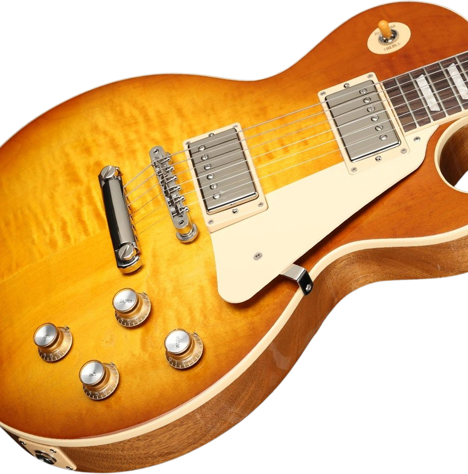 Gibson Les Paul Standard 60s Original 2h Ht Rw - Honey Lemon Burst - Guitare Électrique Single Cut - Variation 2