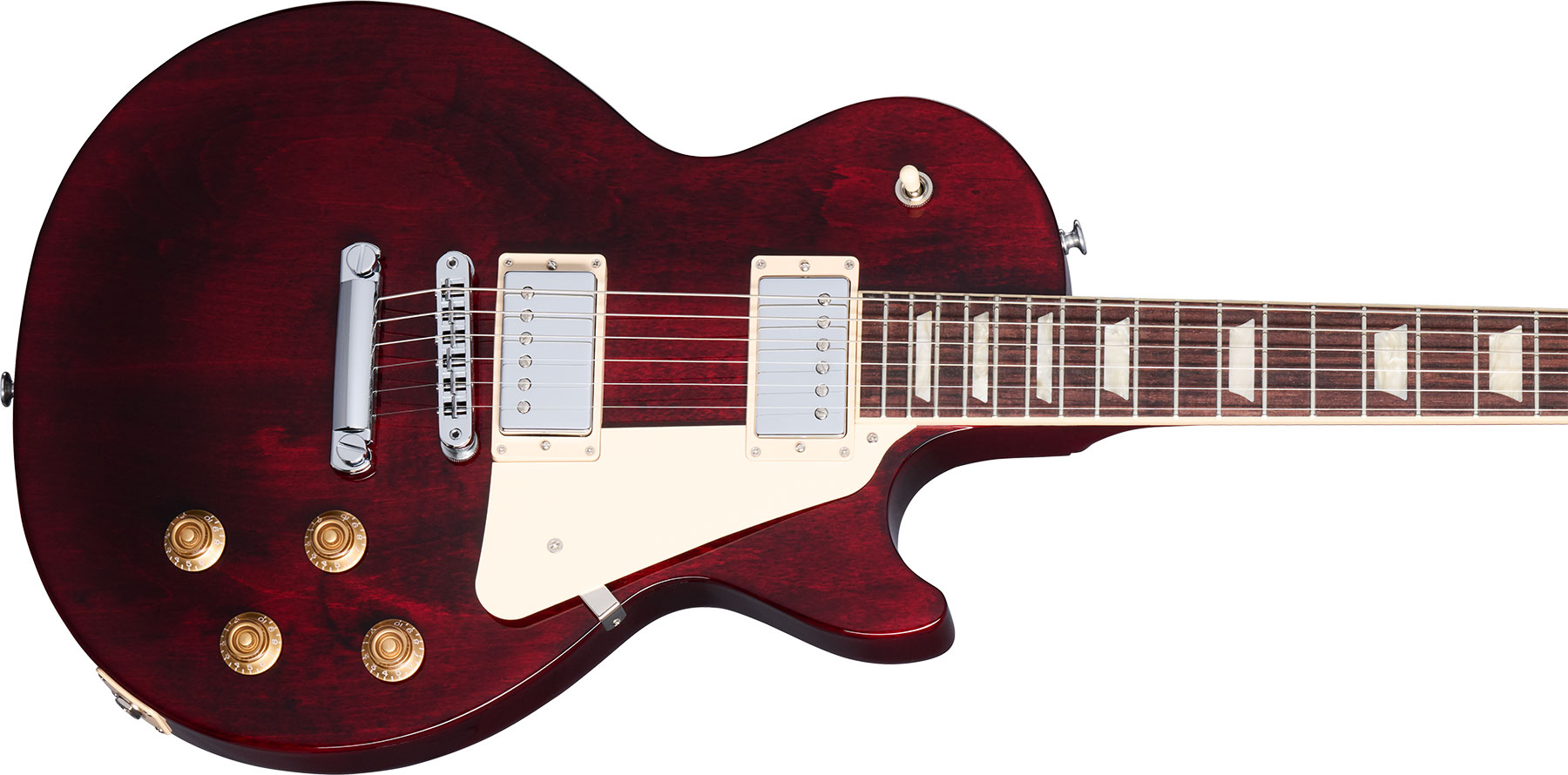 Gibson Les Paul Studio 2h Burstbucker Pro Ht Rw - Wine Red - Guitare Électrique Single Cut - Variation 3