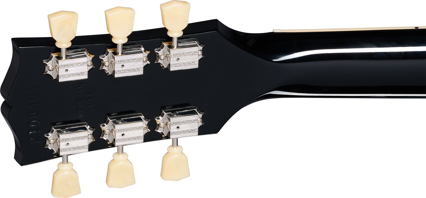 Gibson Les Paul Studio 2h Burstbucker Pro Ht Rw - Ebony - Guitare Électrique Single Cut - Variation 4