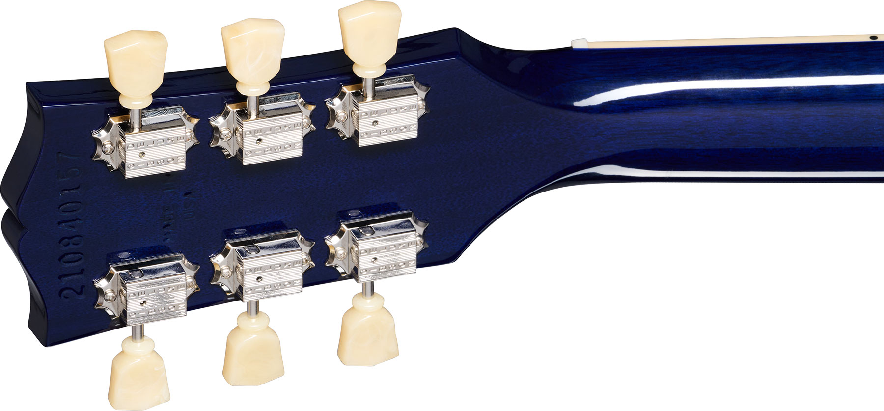 Gibson Les Paul Studio 2h Burstbucker Pro Ht Rw - Blueberry Burst - Guitare Électrique Single Cut - Variation 4