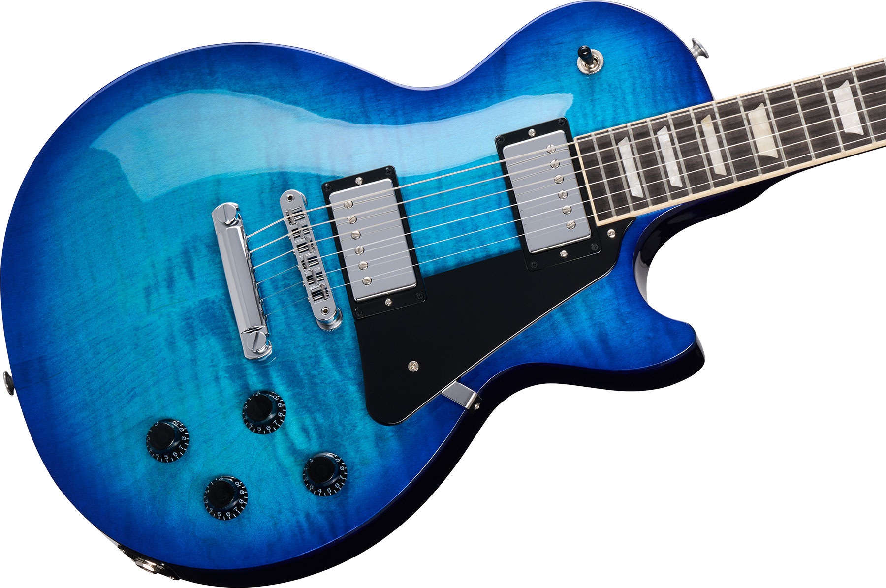 Gibson Les Paul Studio Session 2h Ht Eb - Cobalt Burst - Guitare Électrique Single Cut - Variation 3