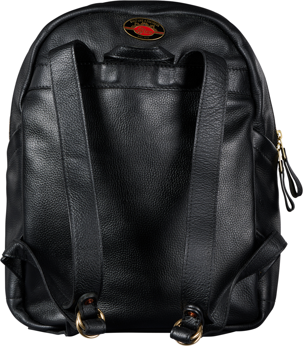 Gibson Lifton Leather Backpack Sac A Dos Cuir Black - Sac À Dos Publicitaire - Variation 1