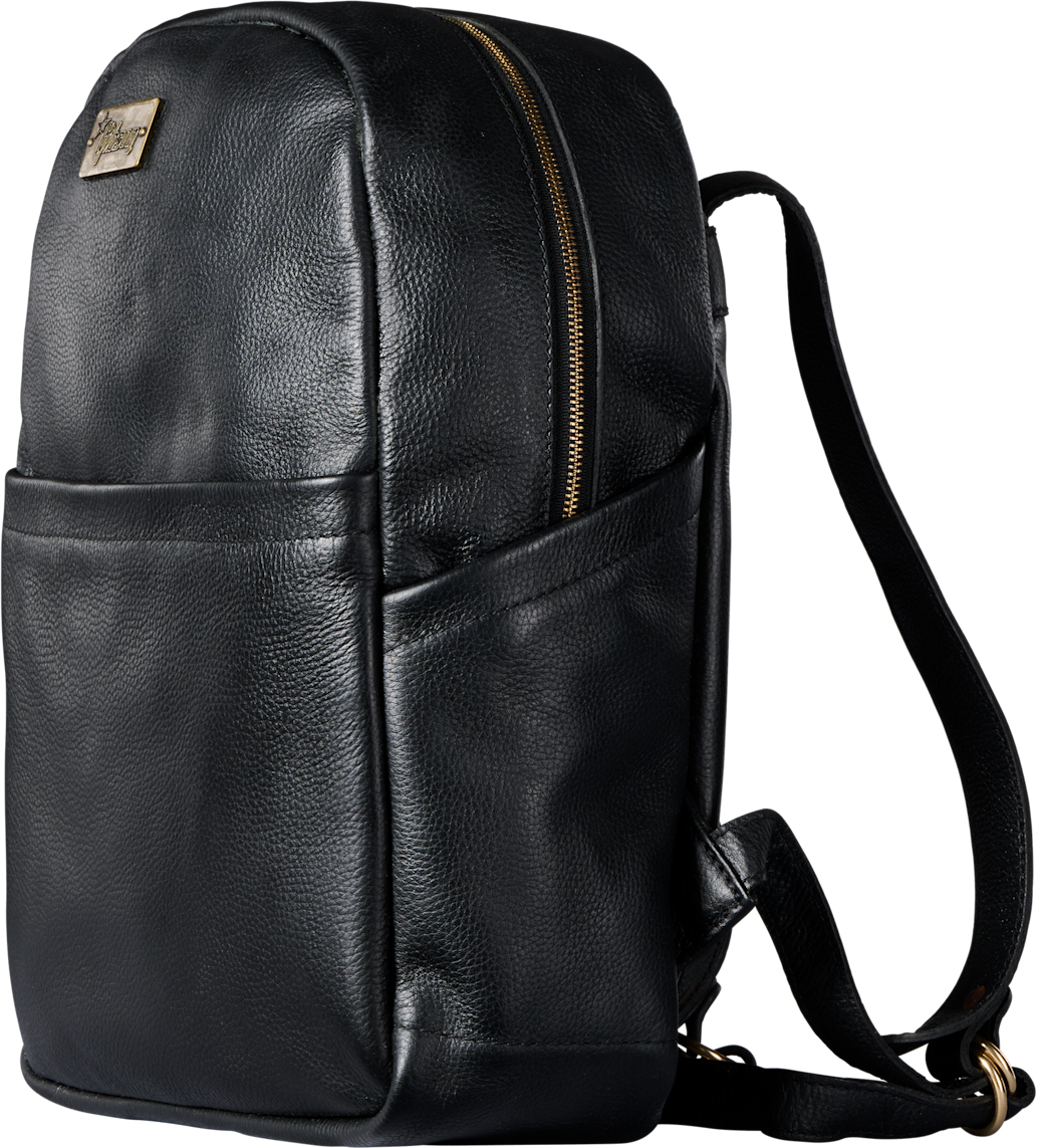 Gibson Lifton Leather Backpack Sac A Dos Cuir Black - Sac À Dos Publicitaire - Variation 2