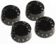 Speed Knobs 4 Pack - Black