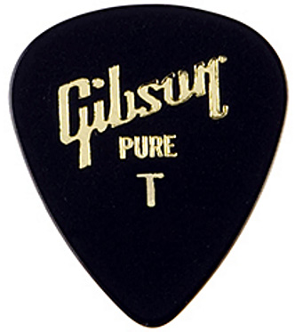 Standard Style Guitar Pick Thin Médiator & onglet Gibson