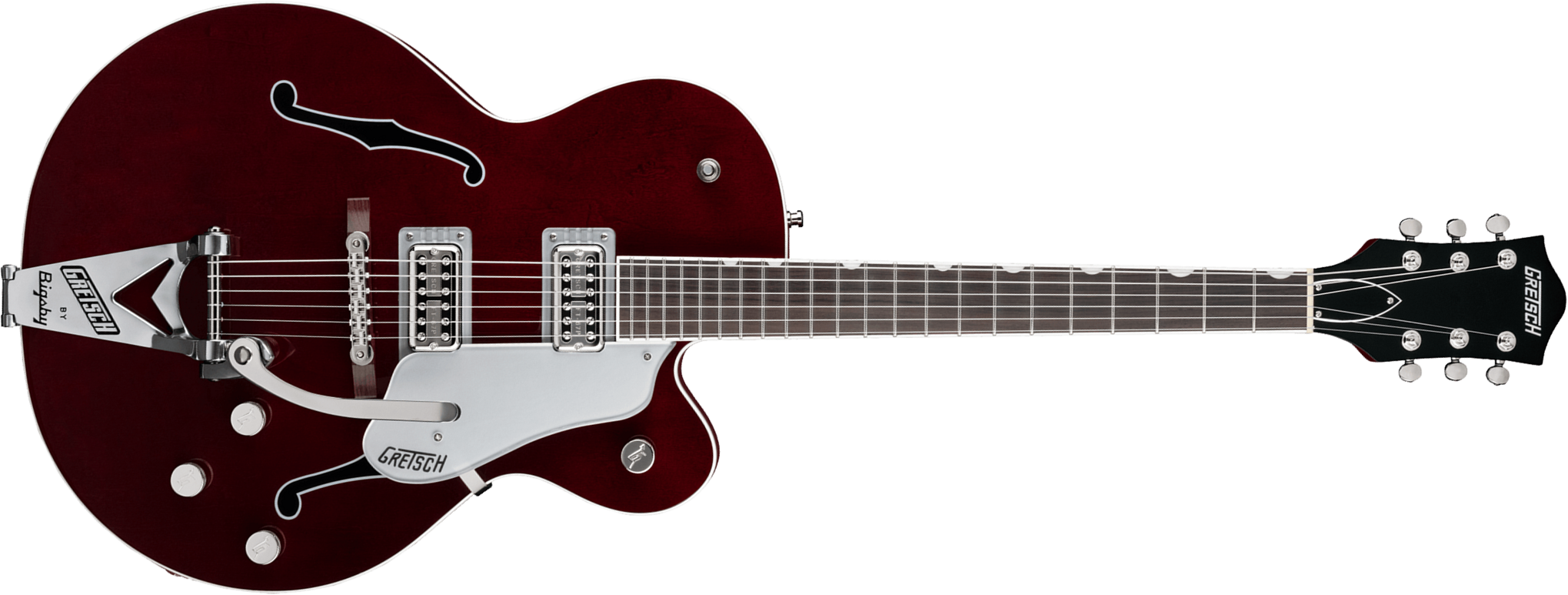 Gretsch G6119t-et Tennessee Rose Electrotone Bigsby Players Ed. Pro Jap Eb - Deep Cherry Stain - Guitare Électrique 3/4 Caisse & Jazz - Main picture