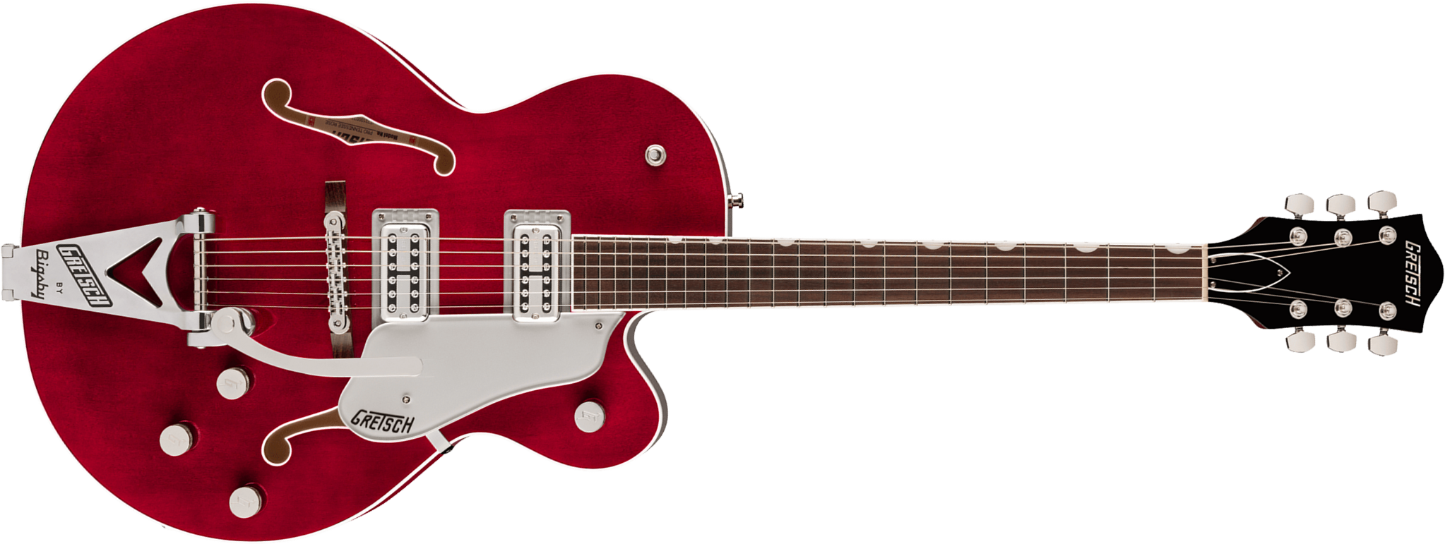 Gretsch Tennessean Hollow Body Bigsby Pro Jap 2h Trem Rw - Deep Cherry Stain - Guitare Électrique 1/2 Caisse - Main picture