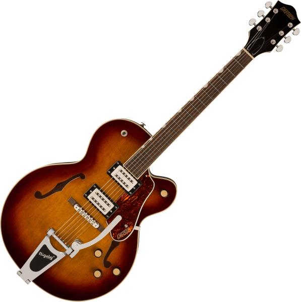 Gretsch G2420t Streamliner Hollow Body With Bigsby Havana Burst Hollow Body Electric Guitar 1173