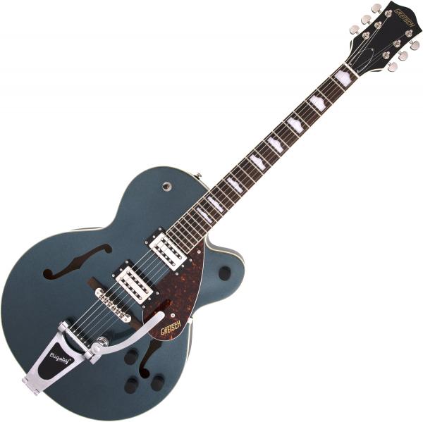 Gretsch G2420T Streamliner Hollow Body Bigsby - gunmetal Semi 