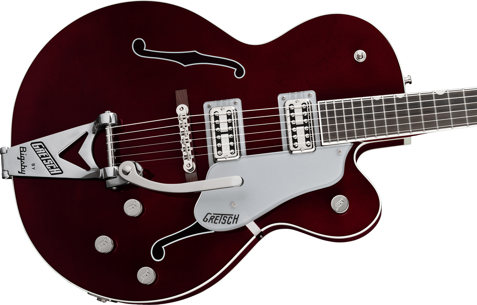 Gretsch G6119t-et Tennessee Rose Electrotone Bigsby Players Ed. Pro Jap Eb - Deep Cherry Stain - Guitare Électrique 3/4 Caisse & Jazz - Variation 2