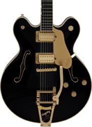 Guitare électrique 1/2 caisse Gretsch Professional Broadkaster LX Center Block Bigsby (Japan) - black