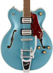 Streamliner Center Block Double-Cut G2622T Bigsby - arctic blue