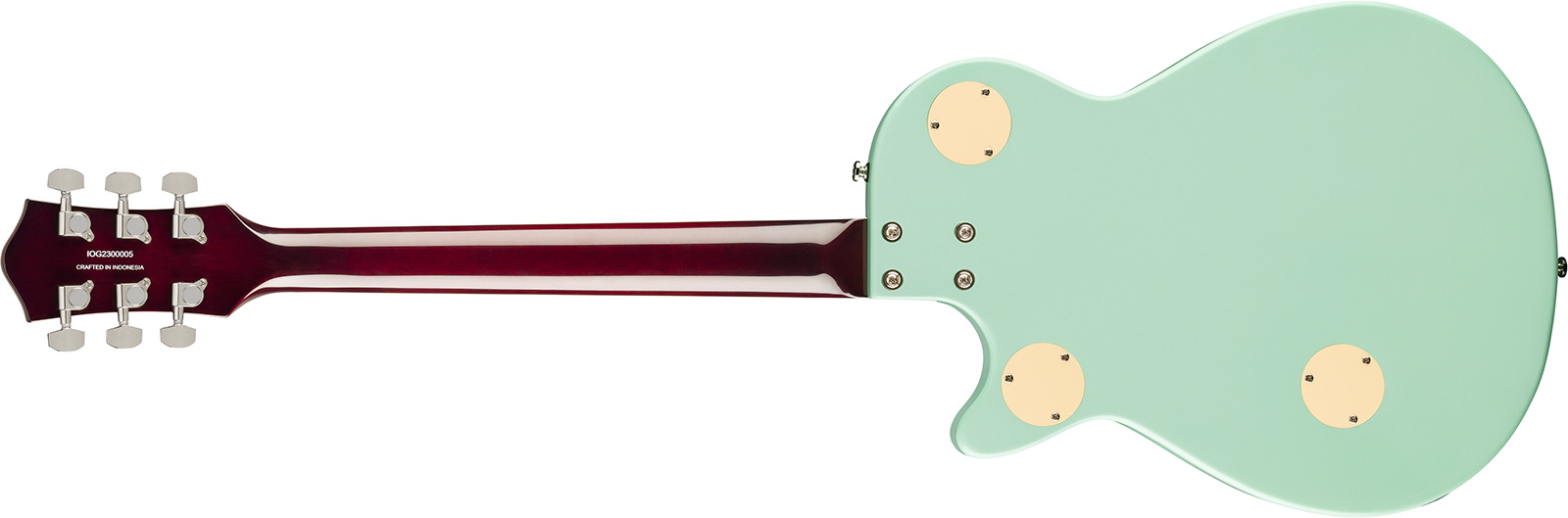 Gretsch Jet Club Sc Wraparound Streamliner 2h Ht Lau - Mint Metallic - Guitare Électrique Single Cut - Variation 1