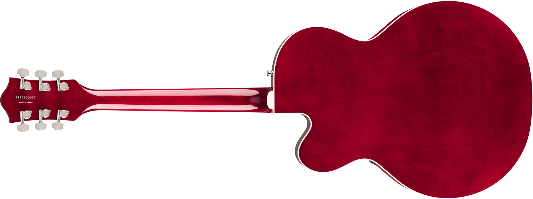 Gretsch Tennessean Hollow Body Bigsby Pro Jap 2h Trem Rw - Deep Cherry Stain - Guitare Électrique 1/2 Caisse - Variation 1