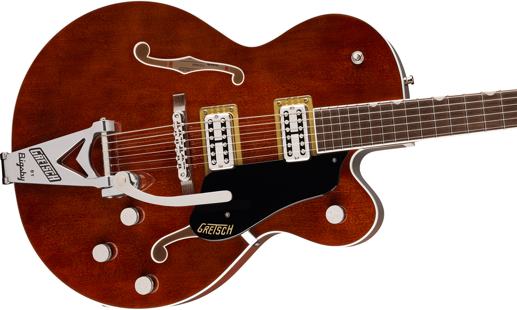 Gretsch Tennessean Hollow Body Bigsby Pro Jap 2h Trem Rw - Walnut Stain - Guitare Électrique 1/2 Caisse - Variation 2