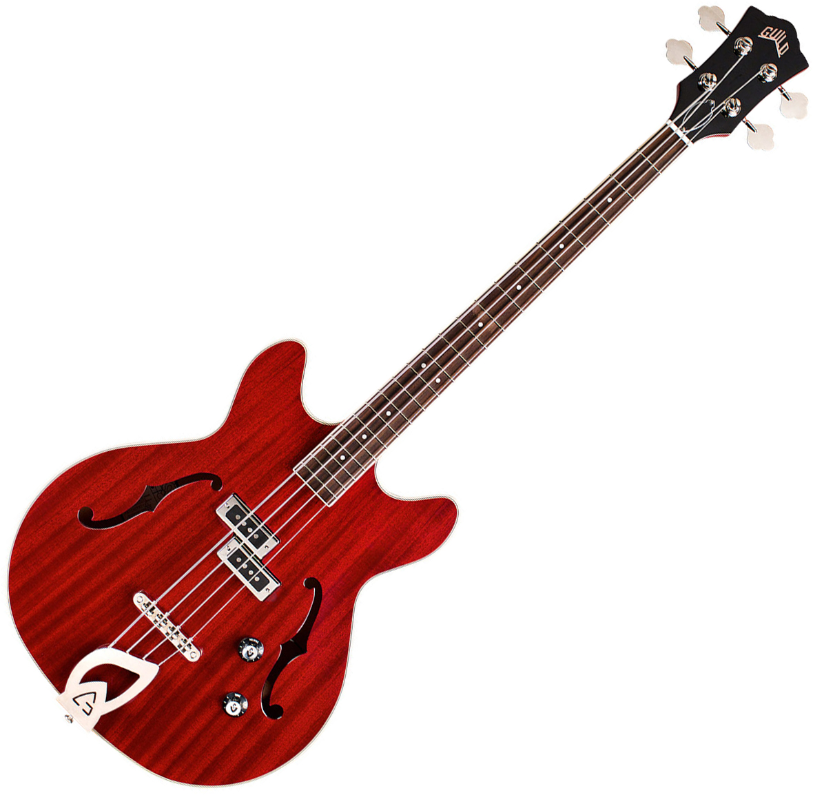 guild starfire bass cherry red