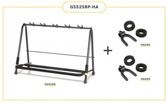 Hercules Stand Gs525bp-ha - Rack 5 Guitares - Stand & Support Guitare & Basse - Main picture