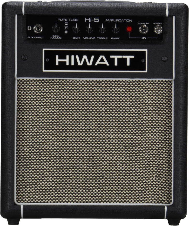 Hiwatt Hi-5 Combo 1x10 Tube 5w - Ampli Guitare Électrique Combo - Main picture