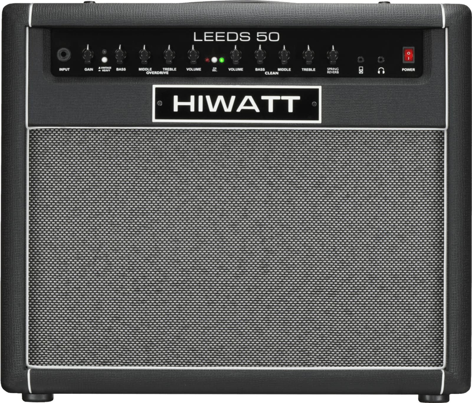 Hiwatt Leeds 50r Combo 1x12 50w Reverb - Ampli Guitare Électrique Combo - Main picture