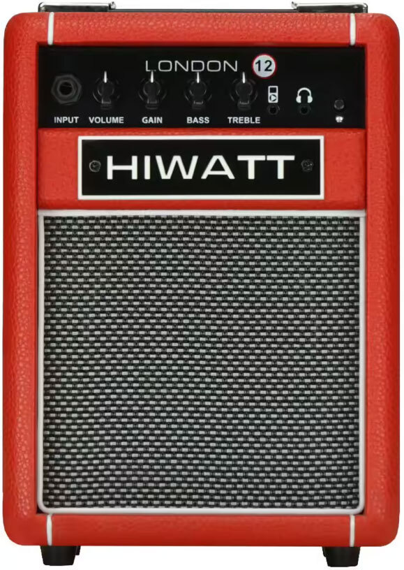 Hiwatt London 12 Combo 12w 1x6.5 Bluetooth Red - Ampli Guitare Électrique Combo - Main picture