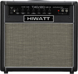 Ampli guitare électrique combo  Hiwatt                         Tube T40/20 Combo 1x12