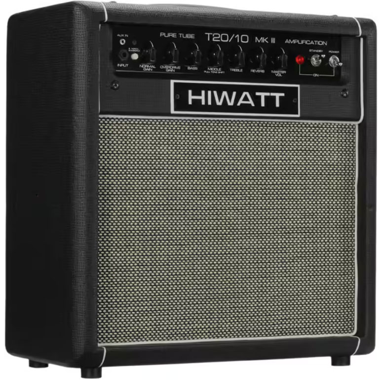 Hiwatt T20/10 Combo Tube 1x10 10/20w 1x10 El84 Reverb - Ampli Guitare Électrique Combo - Variation 1