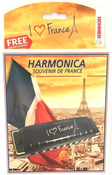 Hohner 559/20 Souvenir I Love France - Harmonica - Main picture