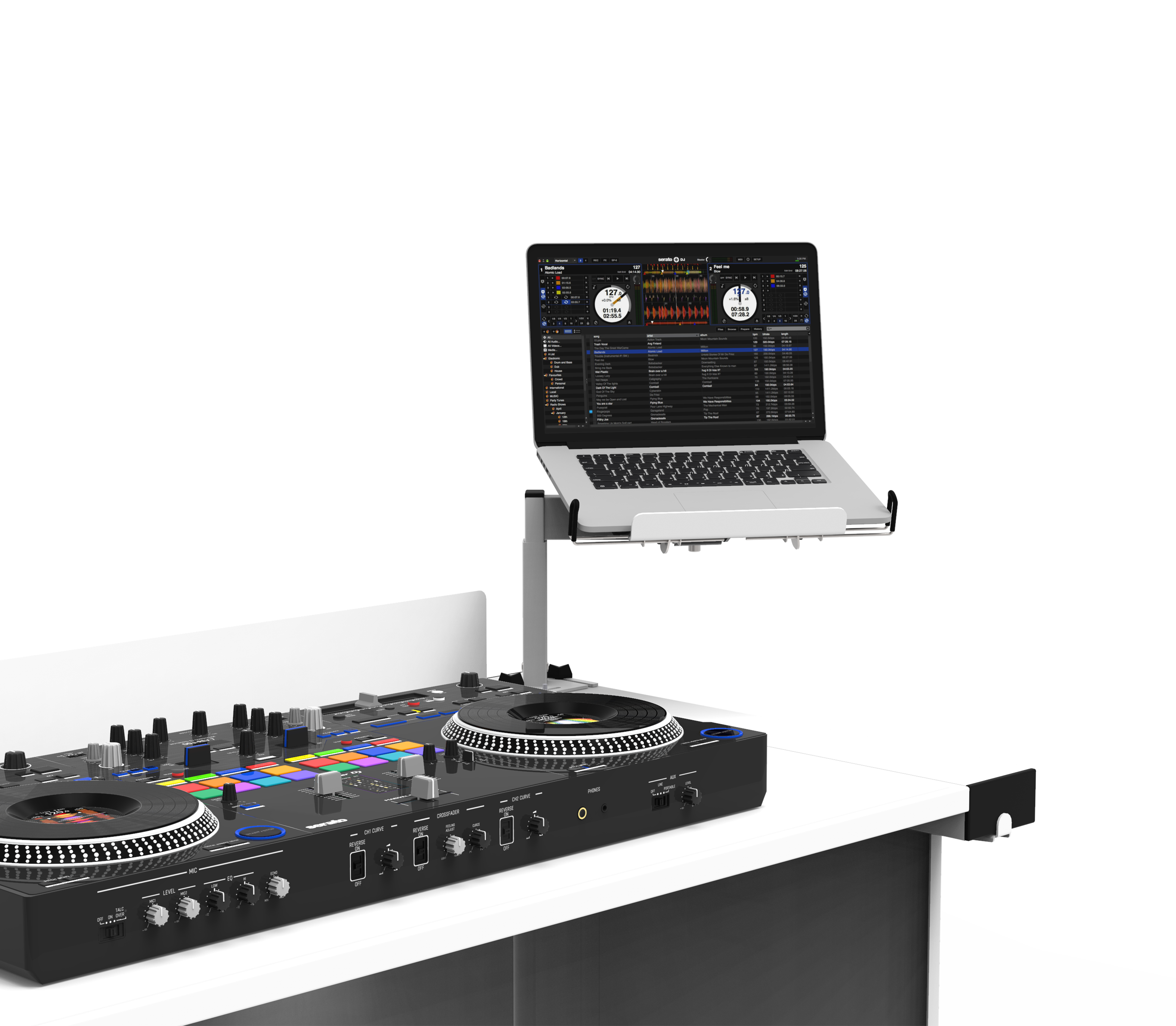 Humpter Laptop Stand B3 Wh - Stand & Support Dj - Variation 1