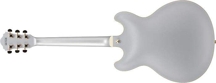 Ibanez As73g Msf Artcore 2h Ht Rw - Moonstone Silver Flat - Guitare Électrique 1/2 Caisse - Variation 1